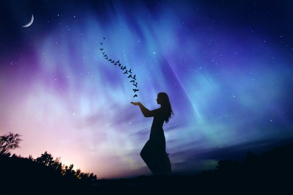 Девушка на природе