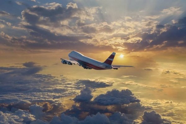 Boeing 737 закат