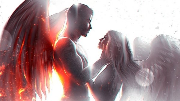 Секрет небес Люцифер и Вики арты