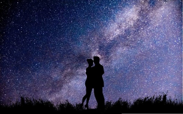 Сердце в ночном небе