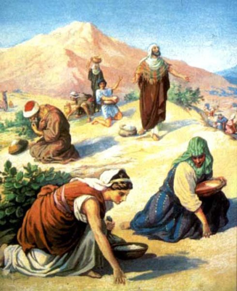 Пророк Моисей Манна Небесная