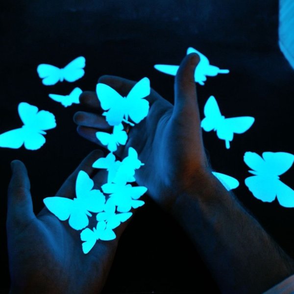 Много бабочек гиф