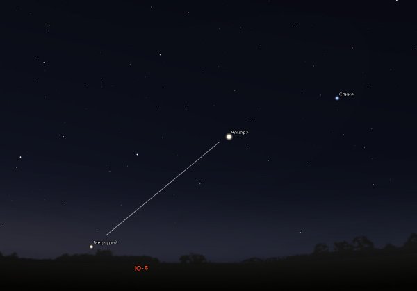 Меркурий с земли невооруженным глазом