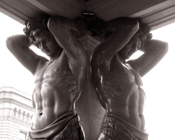 Атлант Титан и Геракл