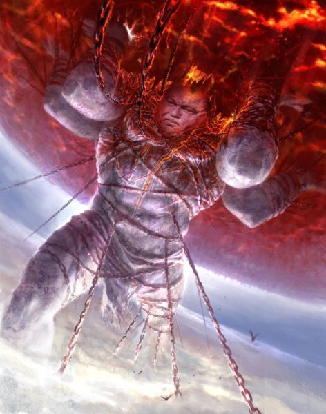 Атлант Титан скульптура