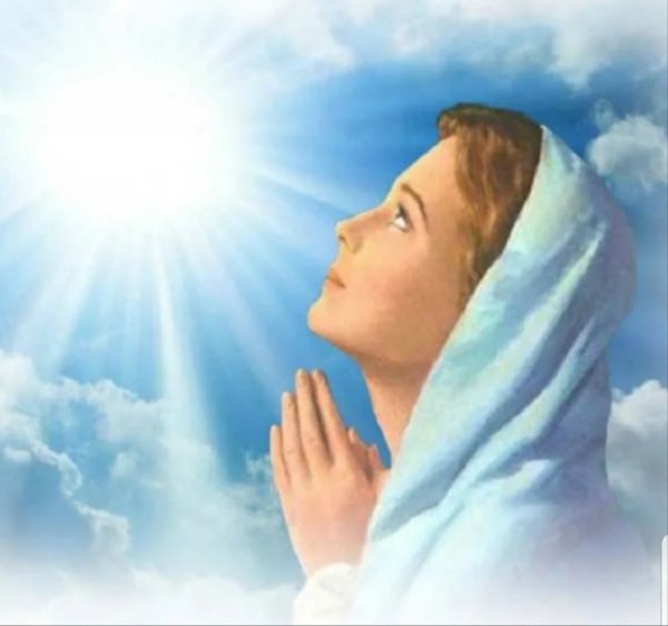 Человек молится