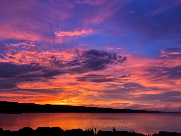 Закат горизонтально