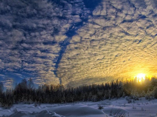 Легкие облака