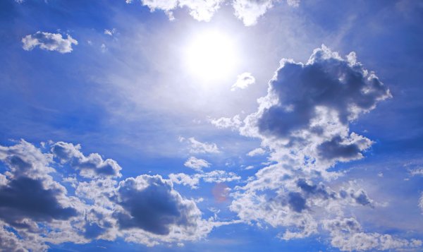 Малооблачное небо