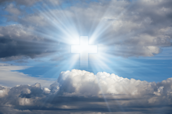 Крест в небе