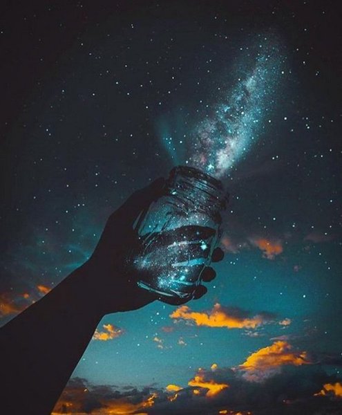 Звездное небо на аву