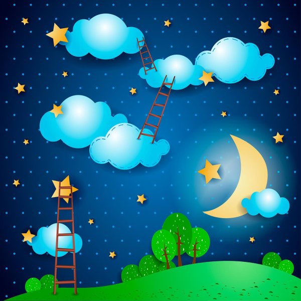 Звездный фон