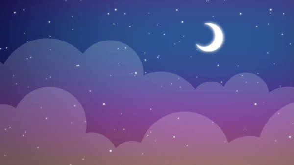 Ночное небо фон