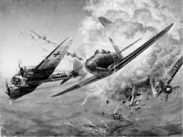 Воздушный бой Великая Отечественная война