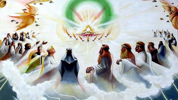 Ангел в небе