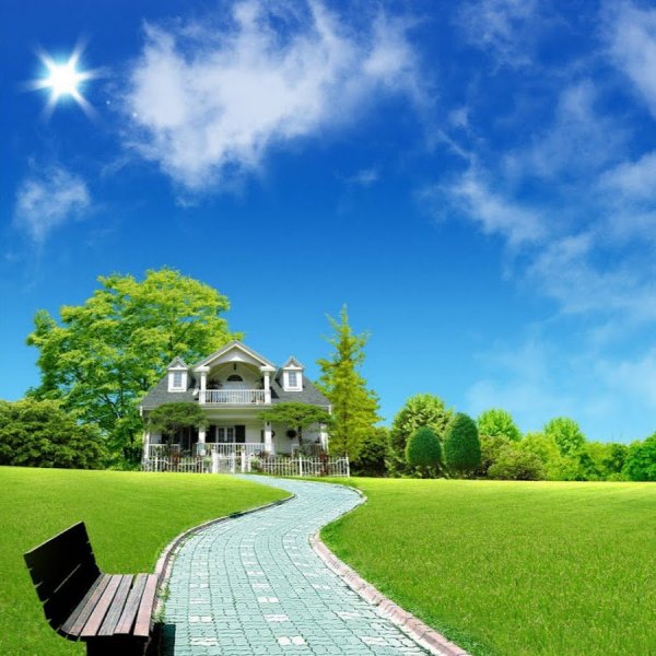 Домик у озера