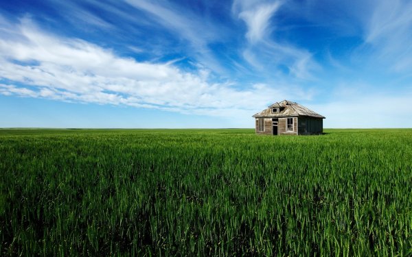 Домик и солнце