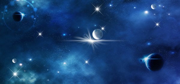 Красивое ночное небо