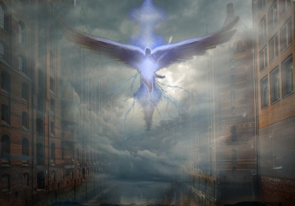 Ангел в небесах