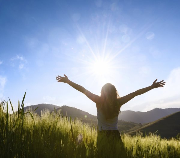 Руки протянутые к небу