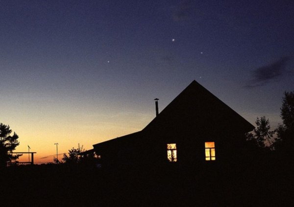 Ночь в деревне