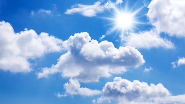 Открытка мирного неба над головой