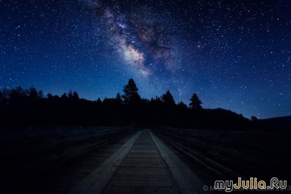 Вид ночного неба