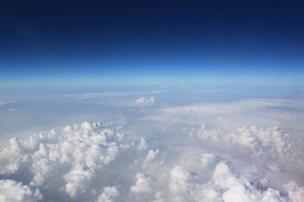 Облака с высоты птичьего полета