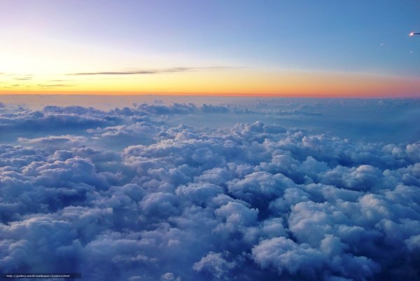 Небо с высоты птичьего полета