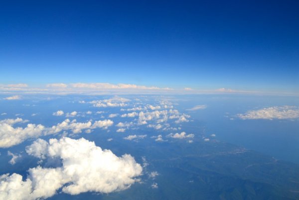 Земля - вид сверху