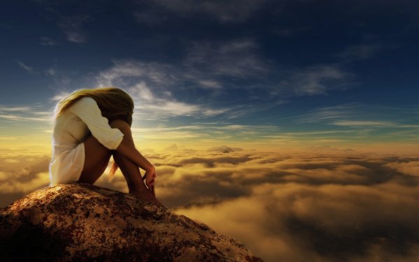 Человек на ночной дороге