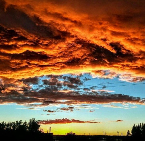 Удивительная красота неба рисунок