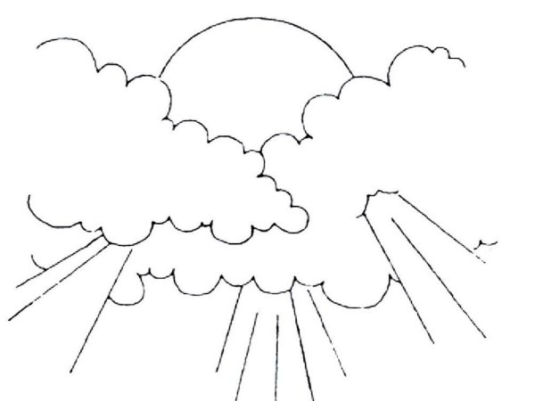 Стилизованные облака