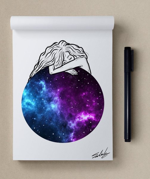 Космос идеи для рисунка