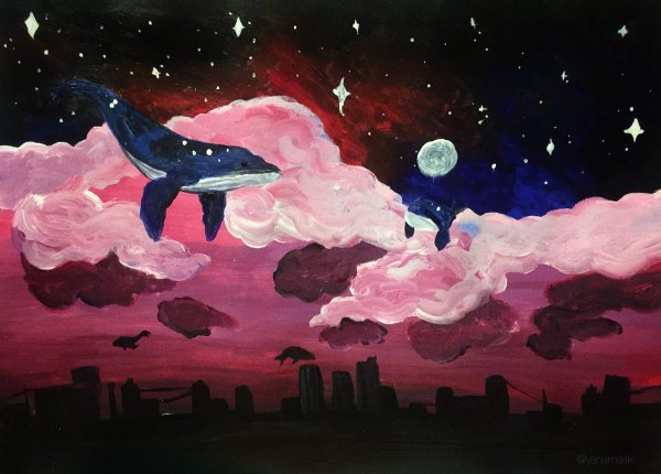 Космос рисунок