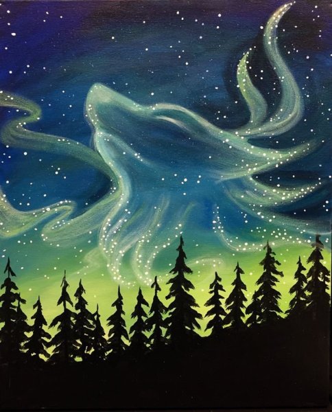 Градиент красками