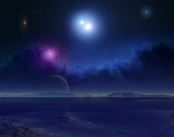 Ночь абстракция