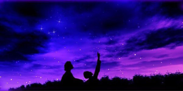 Ночное небо фэнтези