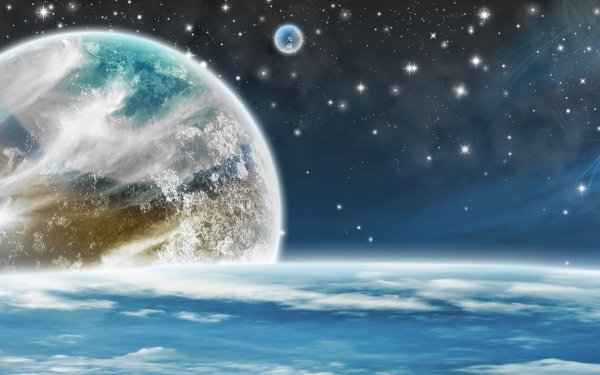 Пейзаж неизвестной планеты