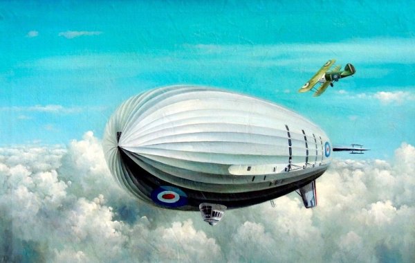 Летучий корабль дирижабль