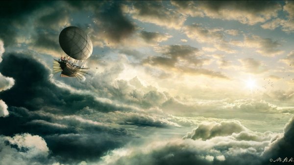 Одинокий воздушный шар