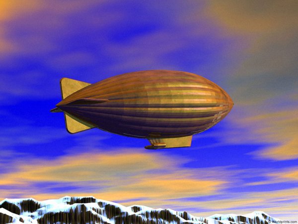 Летучий корабль дирижабль