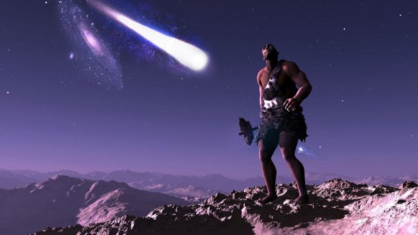 Древние люди и звездное небо