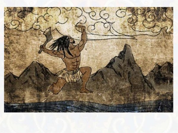 Первобытные люди и огонь для детей