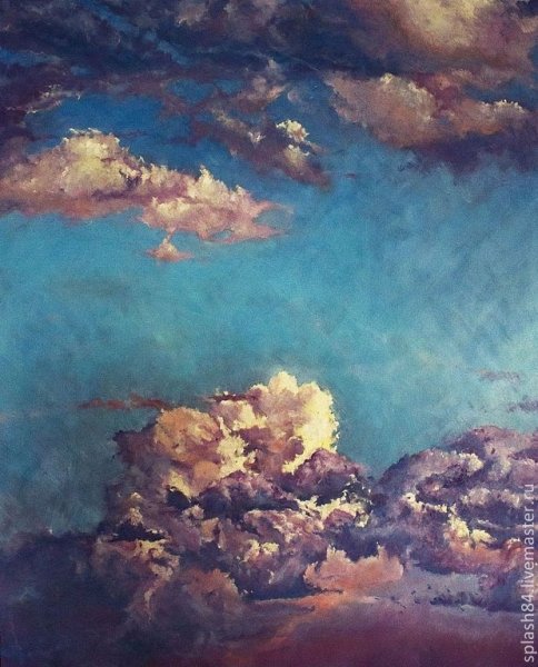 Облака живопись