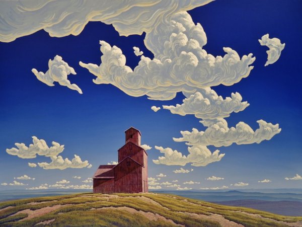 Облака в средневековой живописи