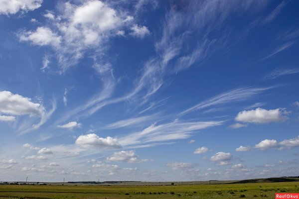 Степь небо