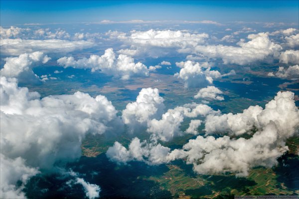 Небо вид сверху