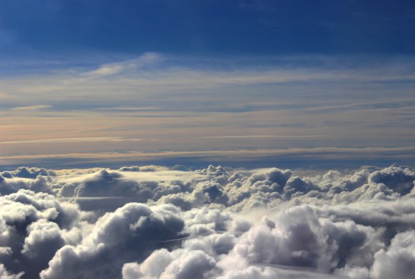 Небо с высоты птичьего полета