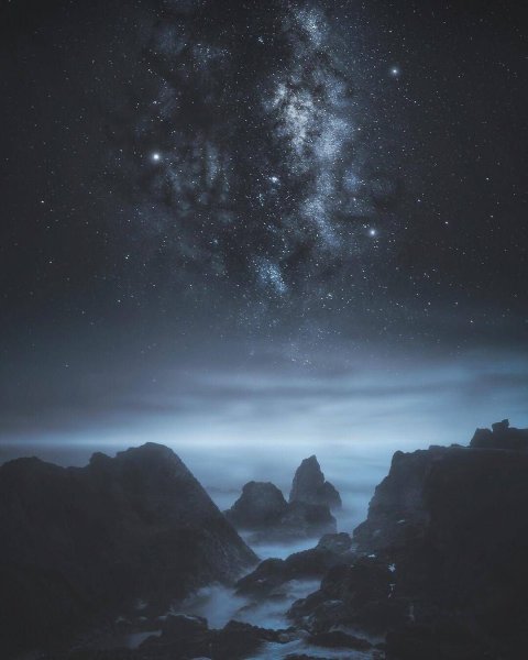 Ночное небо Эстетика